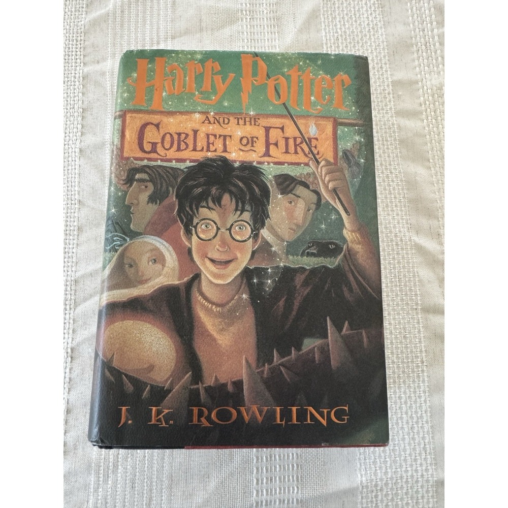 Harry Potter and the Goblet of Fire First Edition HCDJ Rare Page 667 Misprint